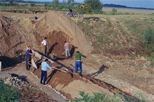 Izgradnja brane na lateralnom kanalu BED